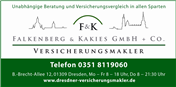 Logo von Falkenberg & Kakies GmbH + Co. Versicherungsmakler