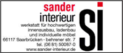 Logo von Sander Interieur